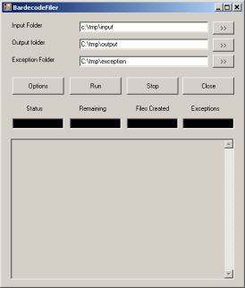 BardecodeFiler Screenshot